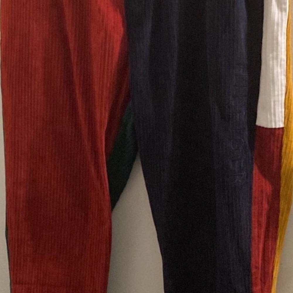 Men’s Corduroy Quinn Color-Block Jogger Pants by Tommy Hilfiger (Rare)